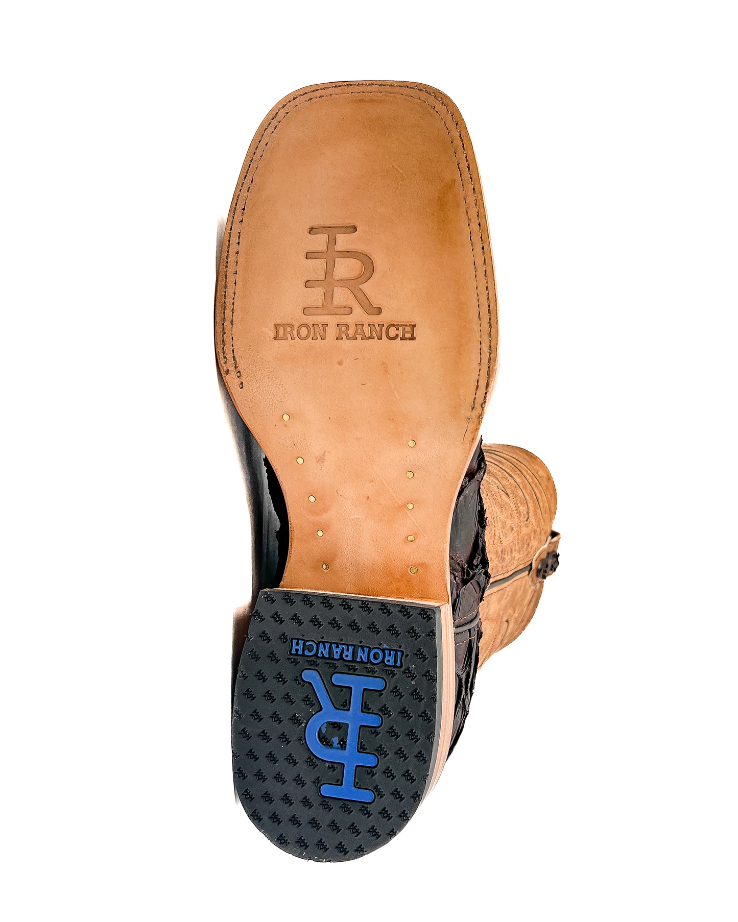 Cowboy Boot Brown Pirarucu Bass