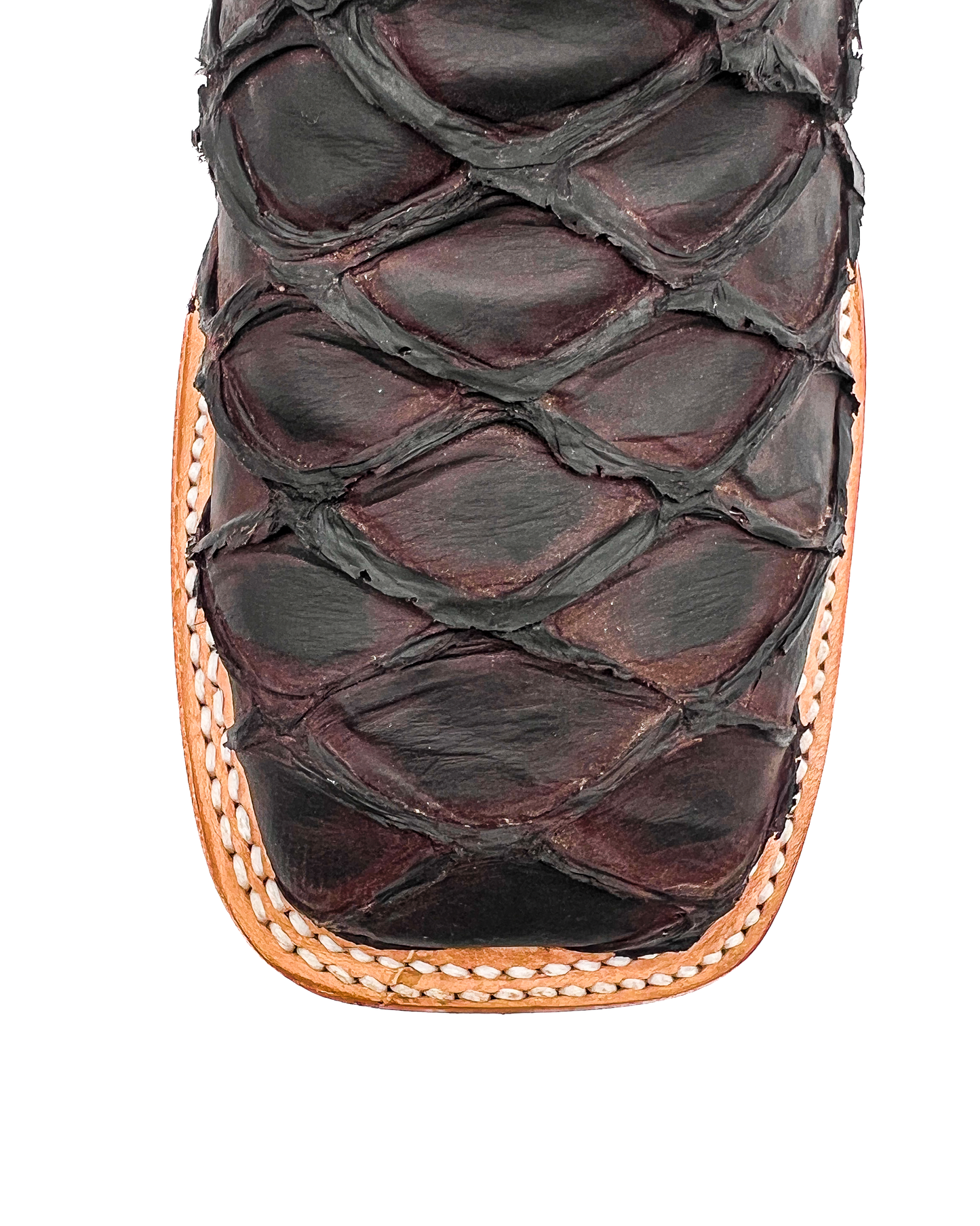 Cowboy Boot Brown Pirarucu Bass