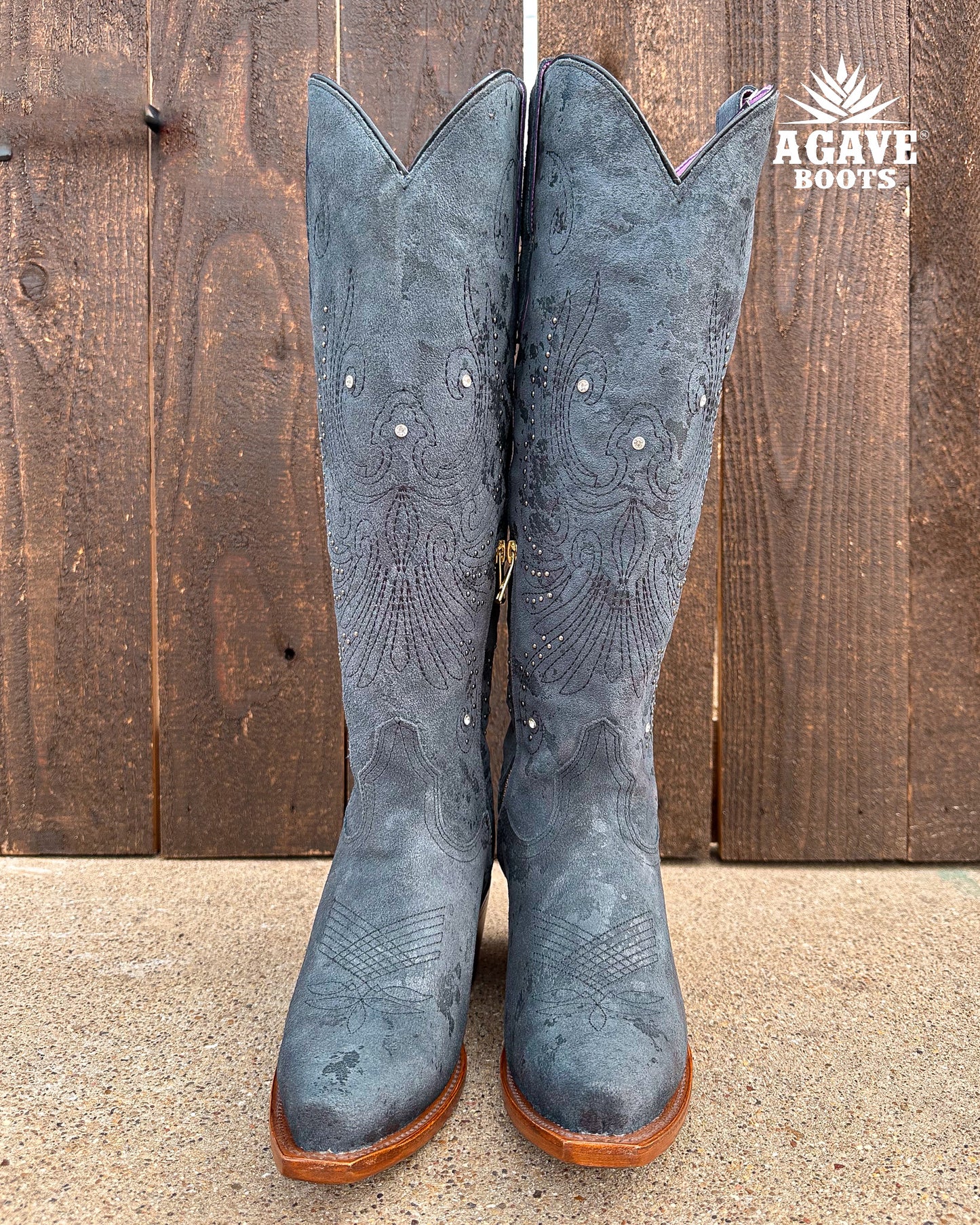 Cowboy Boot Tall Women Suede