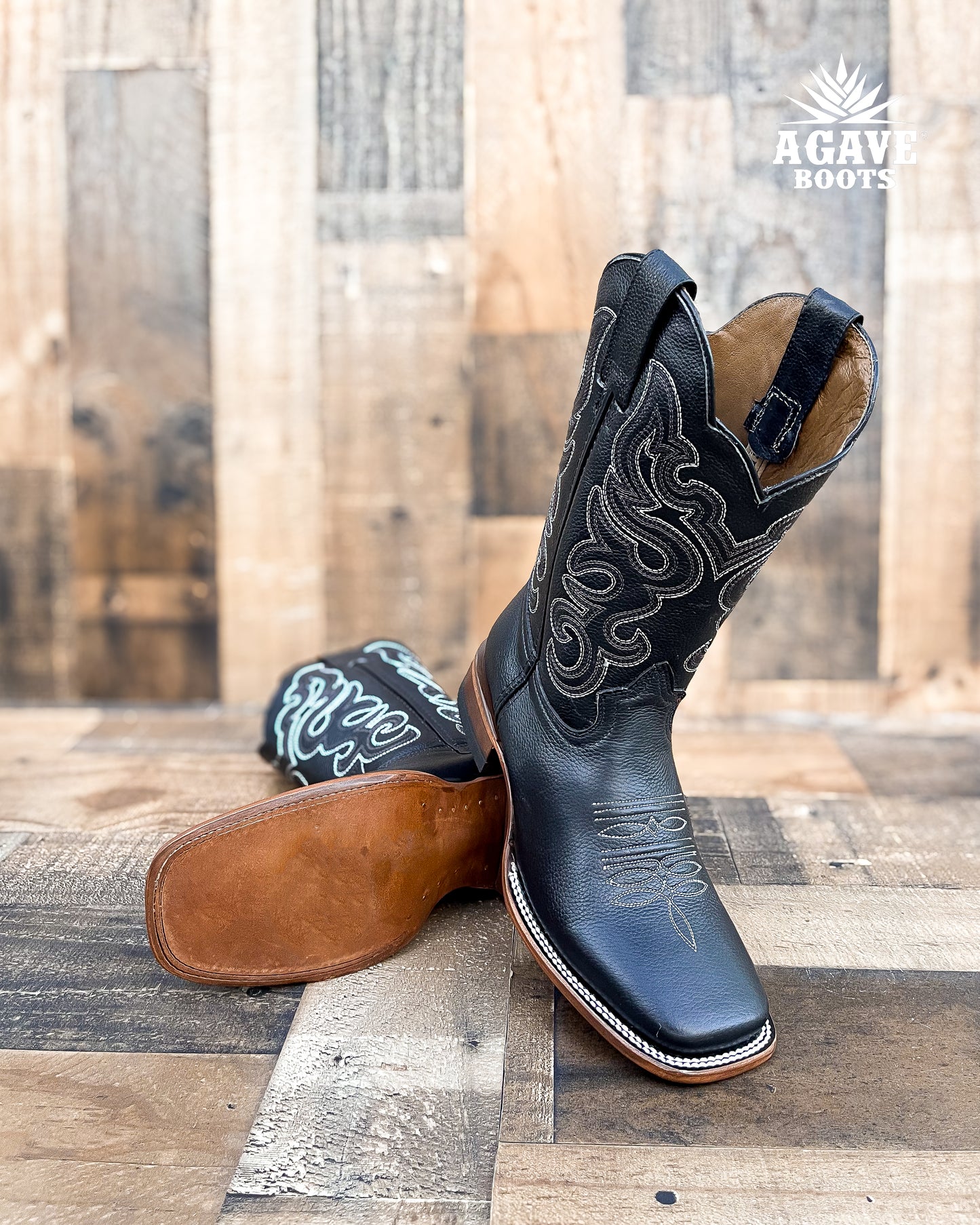Cowboy Boot Black