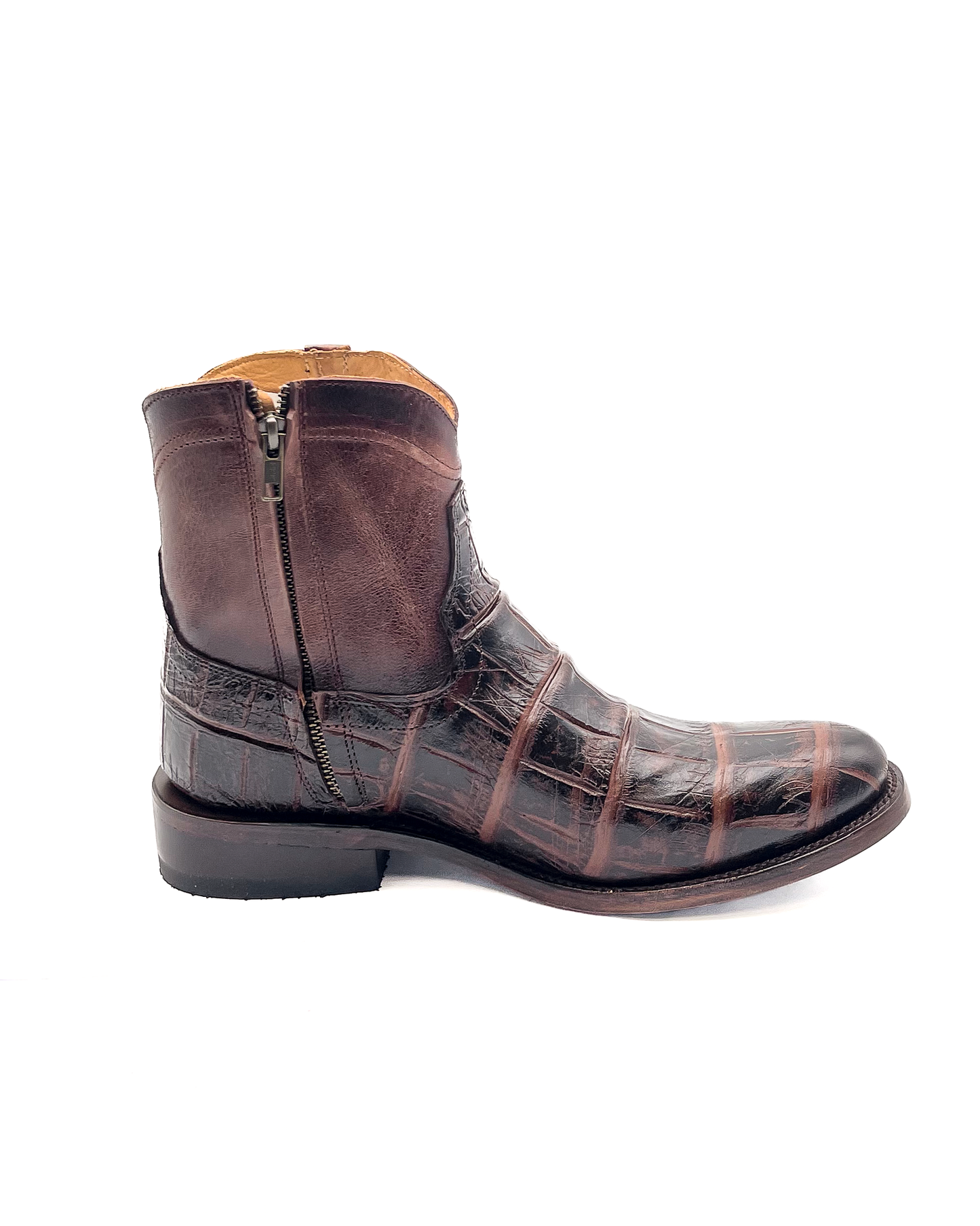 Men's Zip Cowboy Boot Caiman