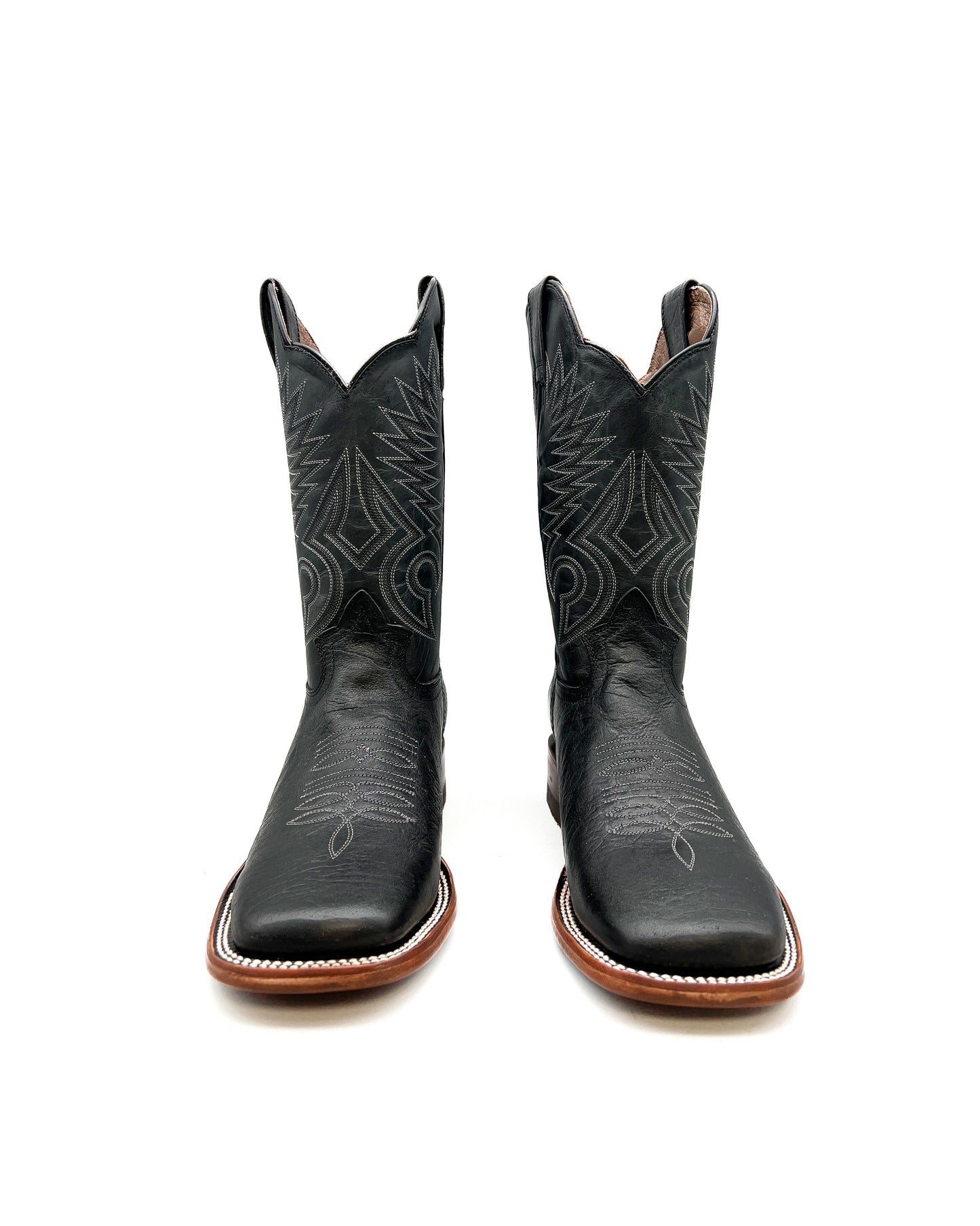 Cowboy Boot Black Elephant