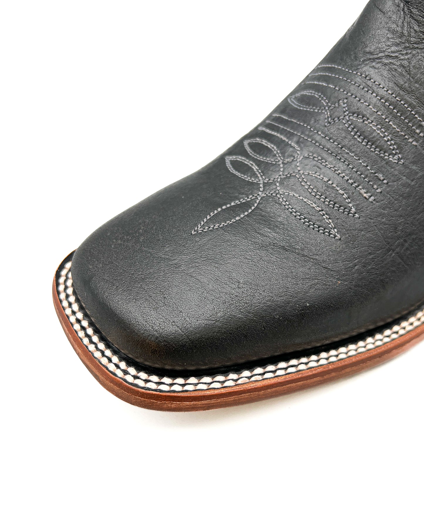 Cowboy Boot Black Elephant