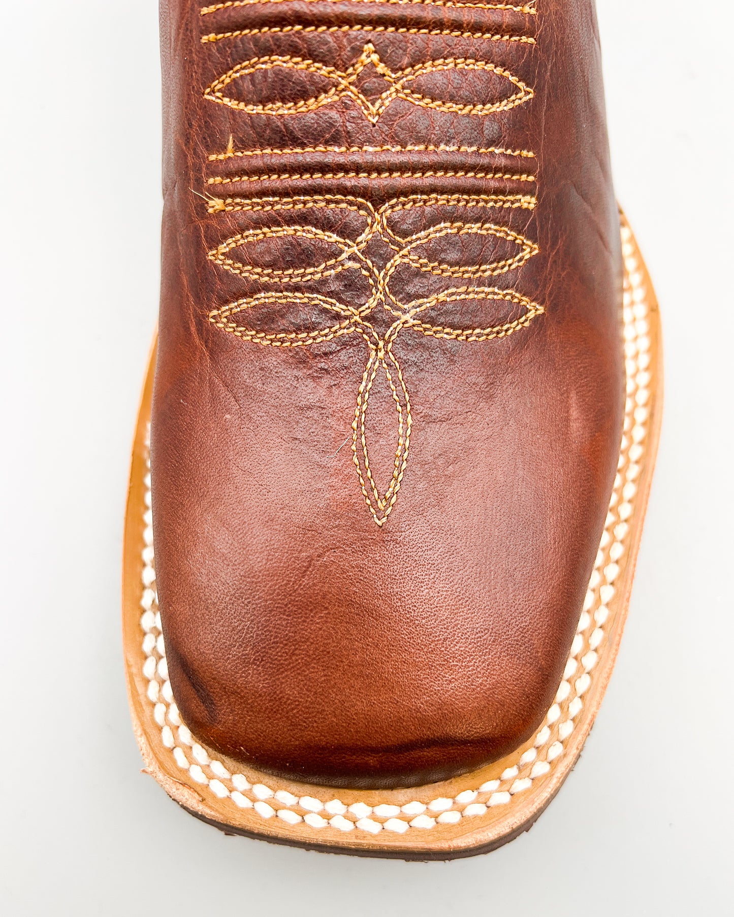 Cowboy Boot Damian Mocha Rubber Sole