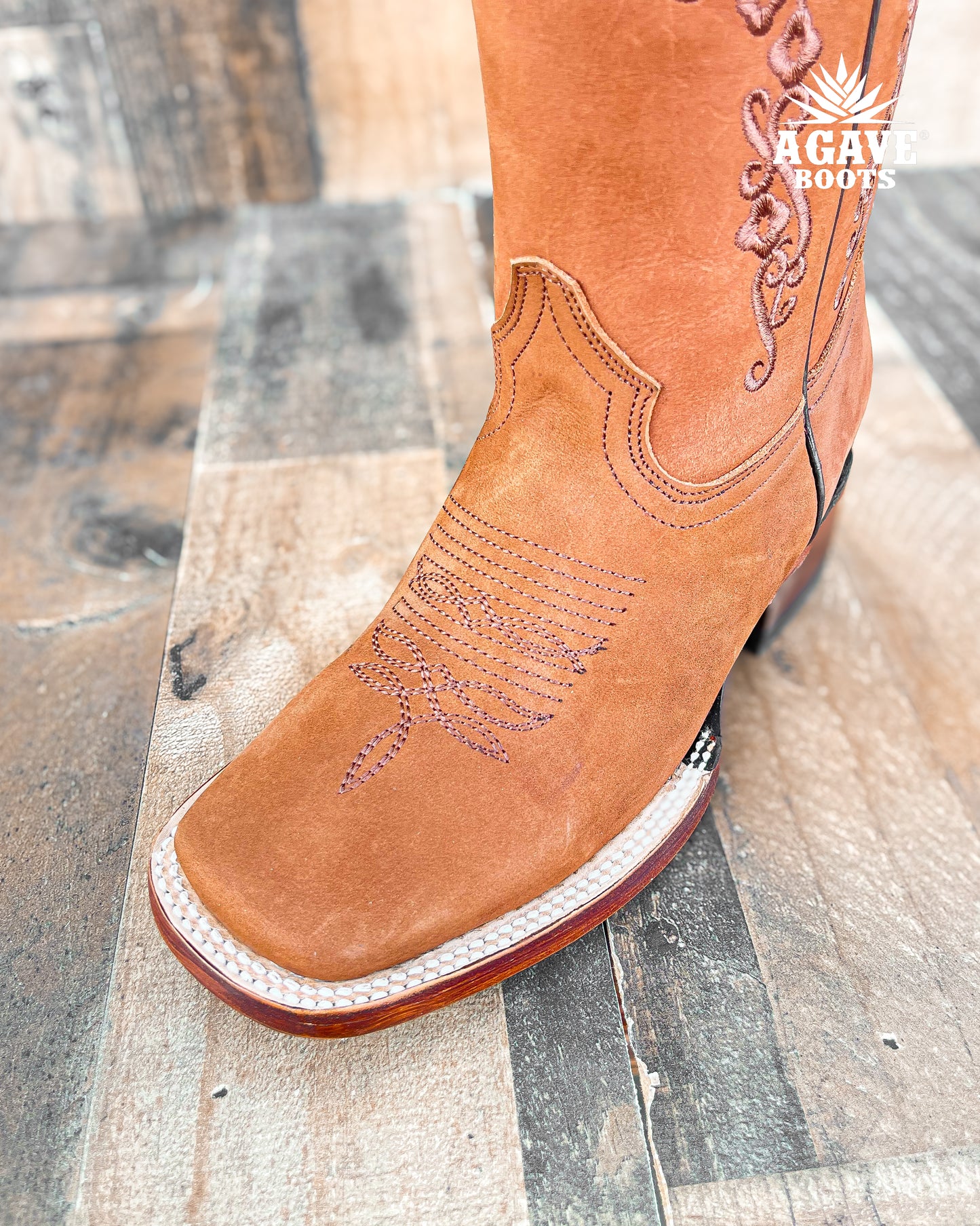 Cowboy Boot Shedron Floral
