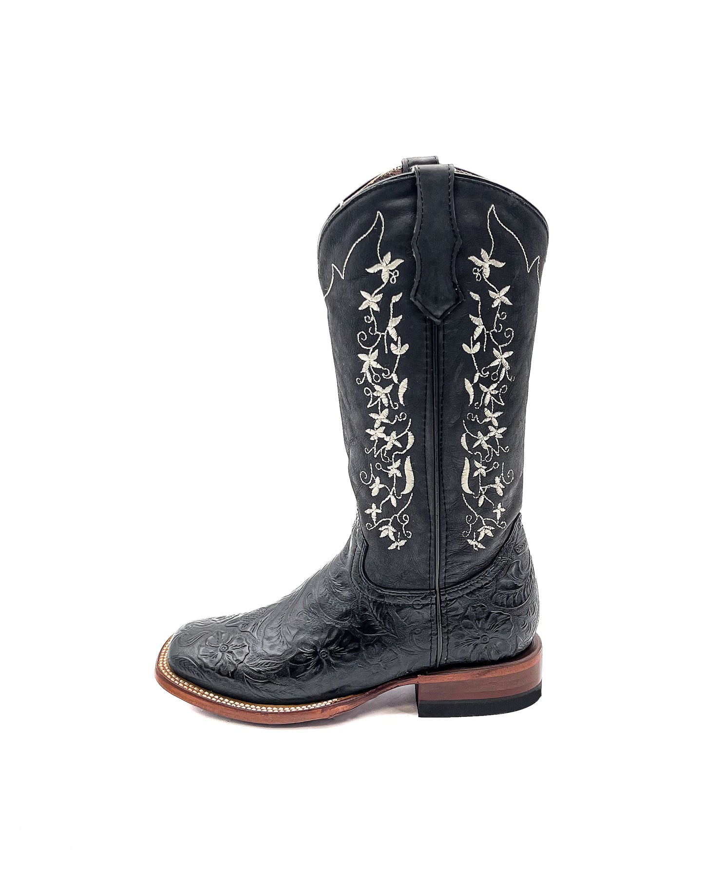 Cowboy Boot Tania Tooled Leather