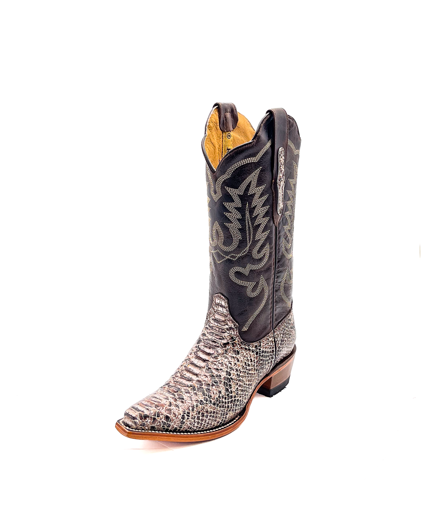 Cowboy Boot Jaylin Python Brown