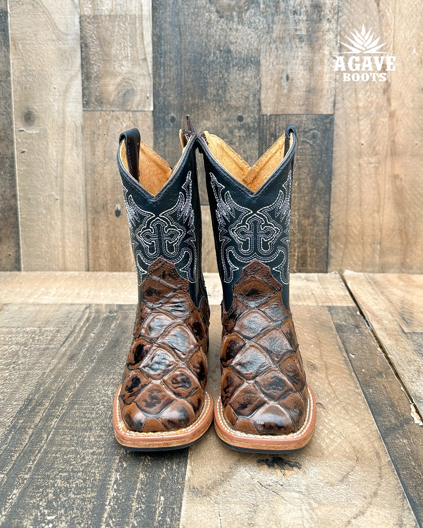 BROWN FISH | BOYS TODDLER WESTERN COWBOY BOOTS