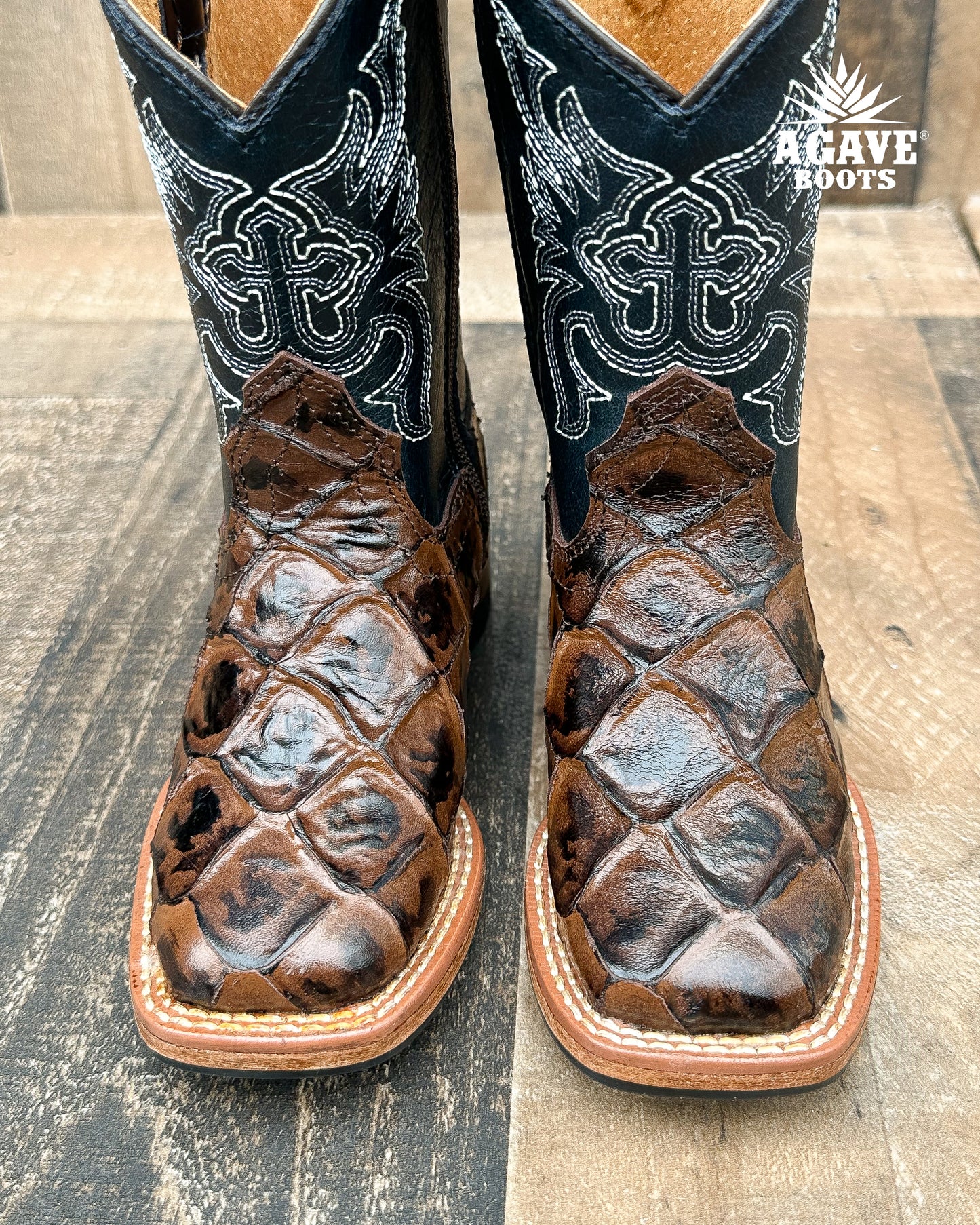 BROWN FISH | BOYS TODDLER WESTERN COWBOY BOOTS
