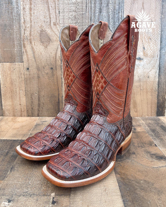 Cowboy Boot Caiman Tail