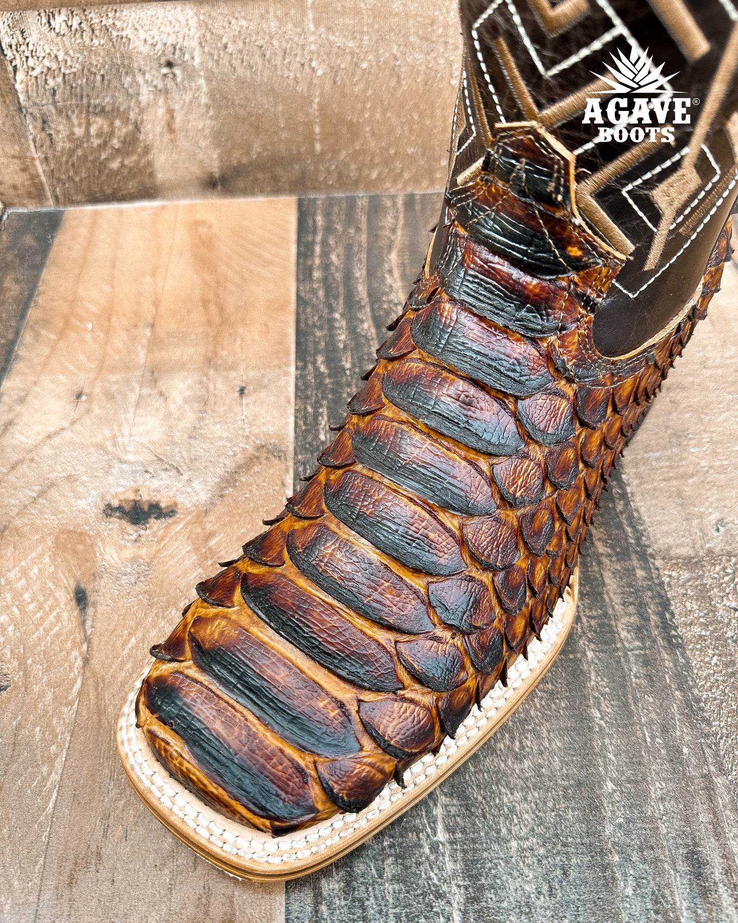 PYTHON MEGA | MEN SQUARE TOE WESTERN COWBOY BOOTS