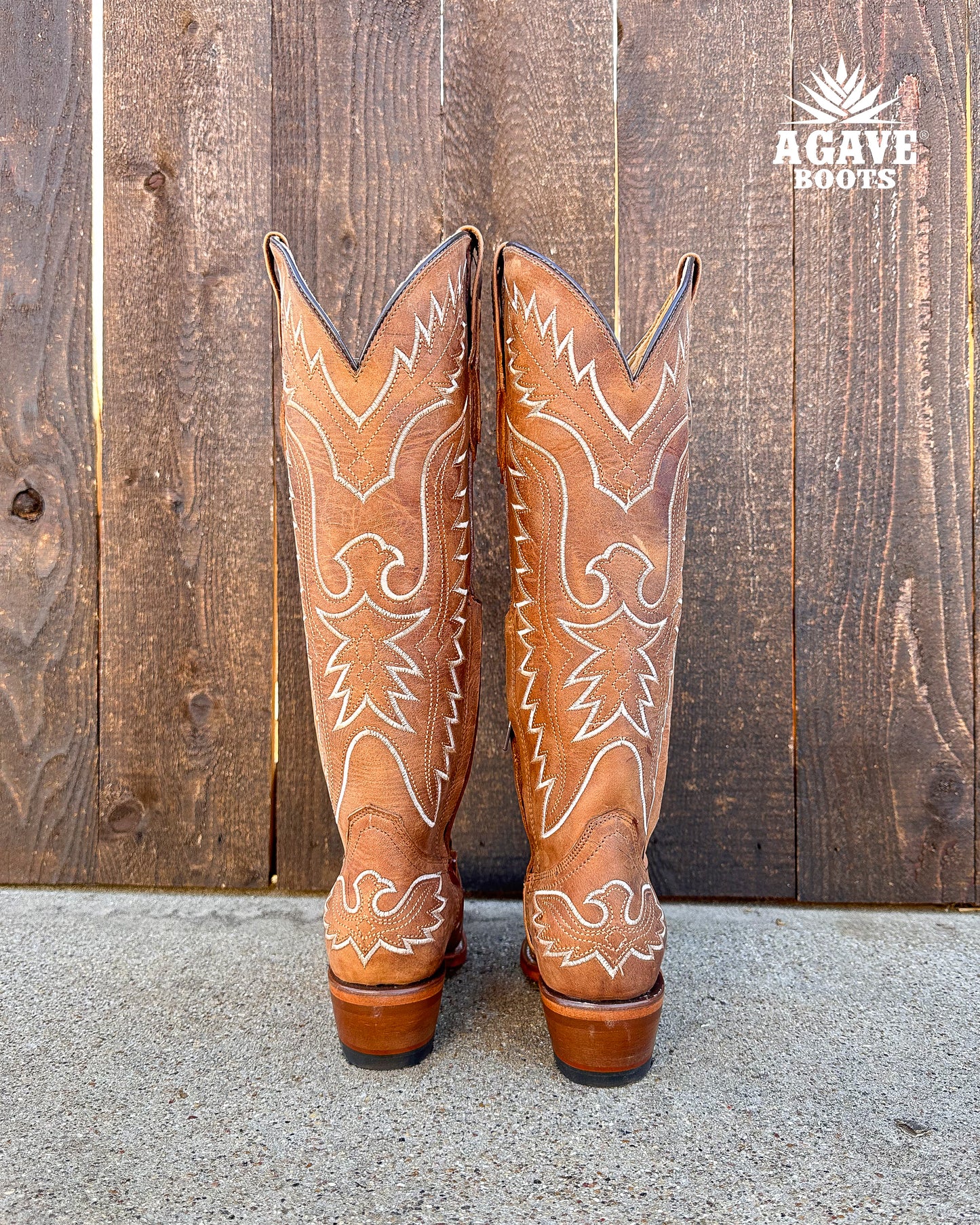 Cowboy Boot Tall Light Brown