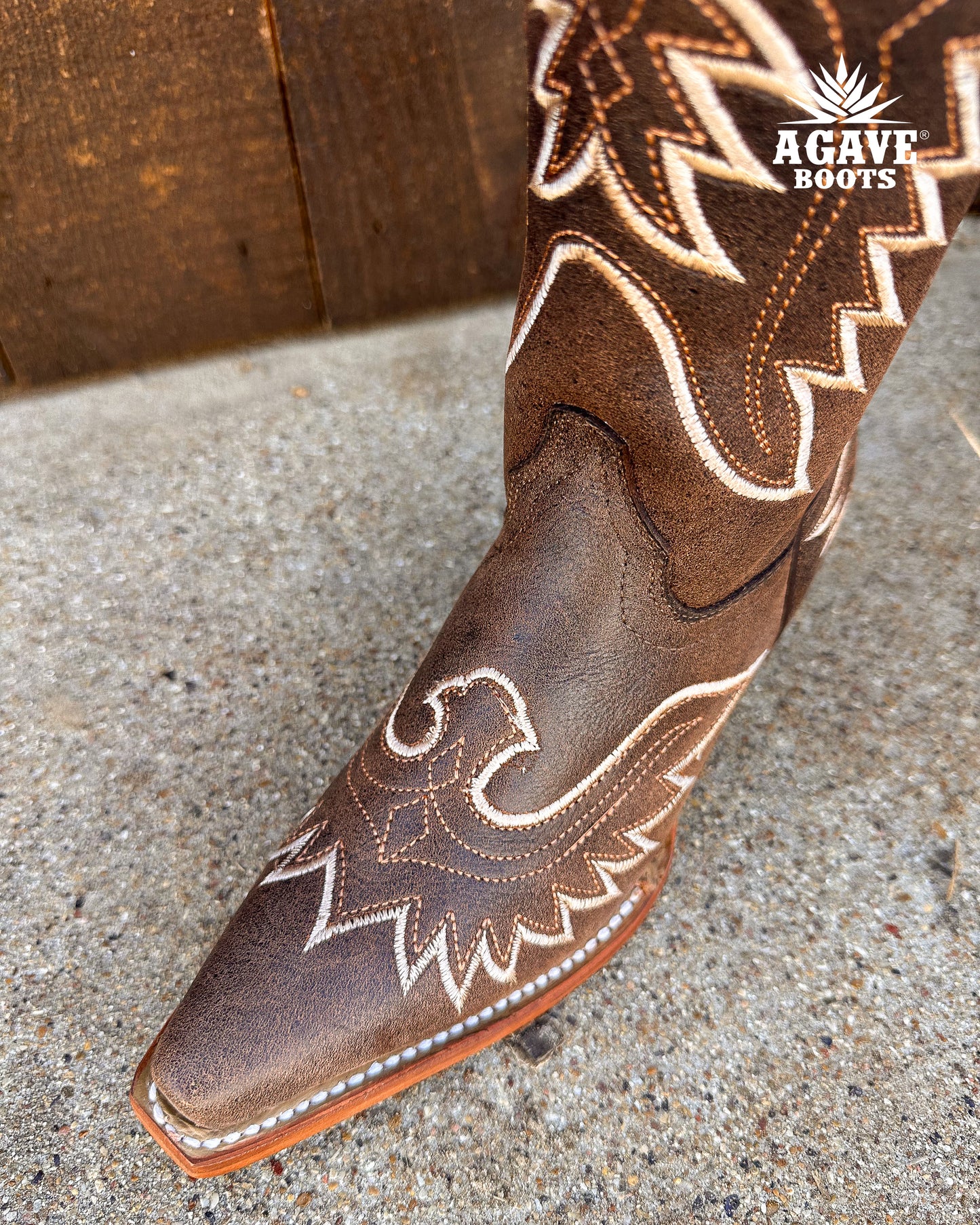 Cowboy Boot Tall Brown