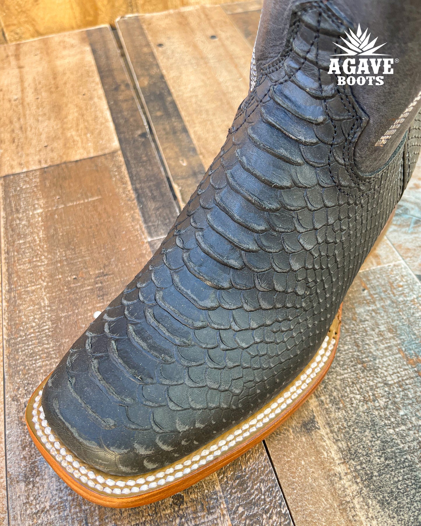 Cowboy Boot Jaylin Black Python
