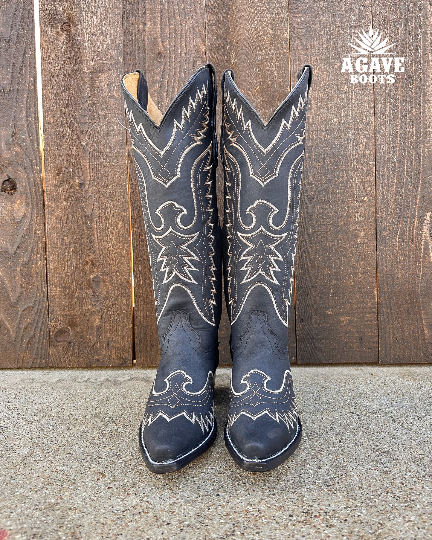 Cowboy Boot Tall Black