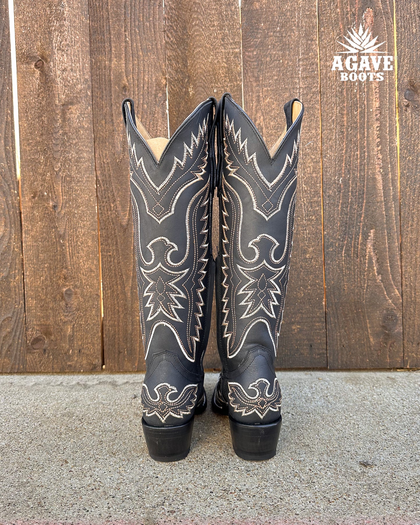 Cowboy Boot Tall Black