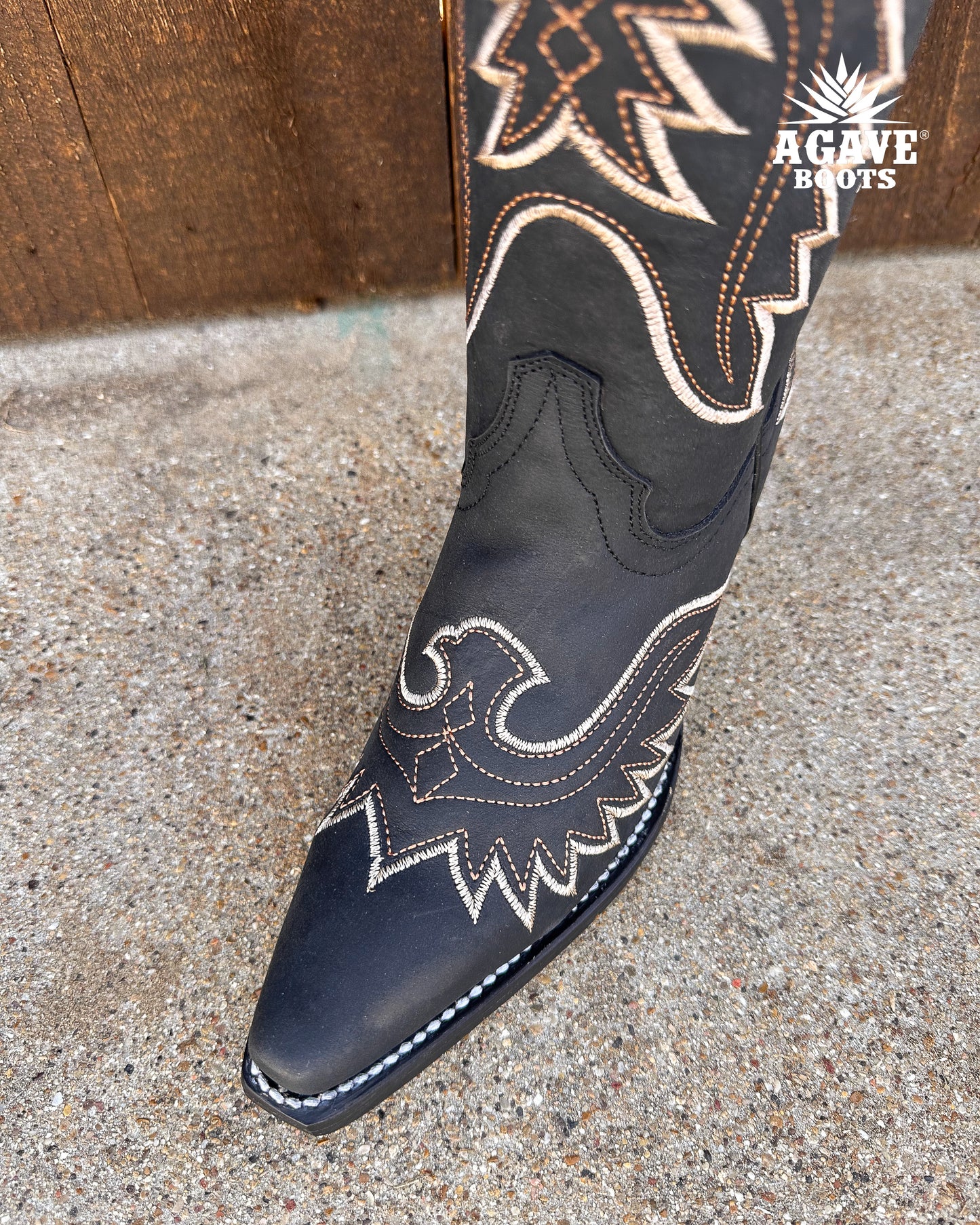 Cowboy Boot Tall Black