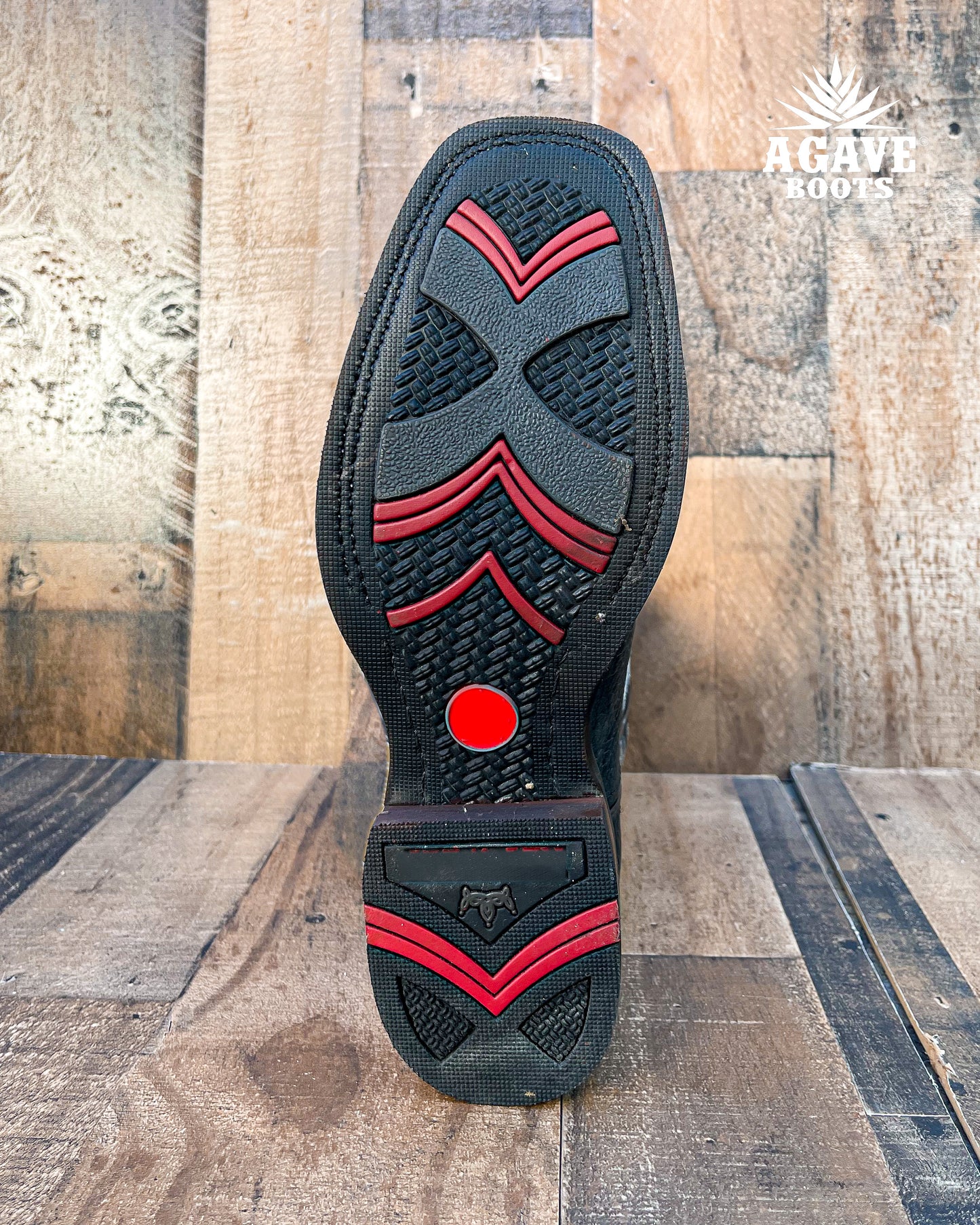 "LAVA" BLACK | MEN SQUARE TOE WESTERN COWBOY BOOTS
