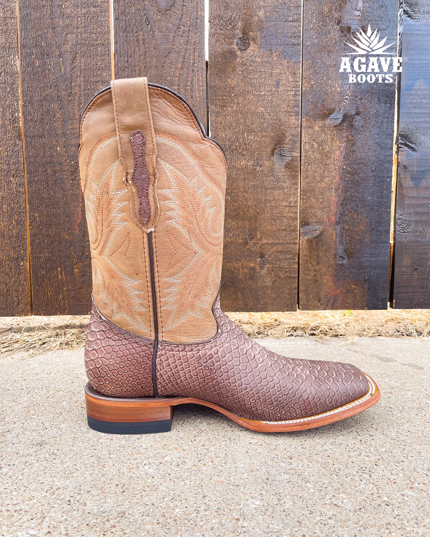 Cowboy Boot Rustic Python