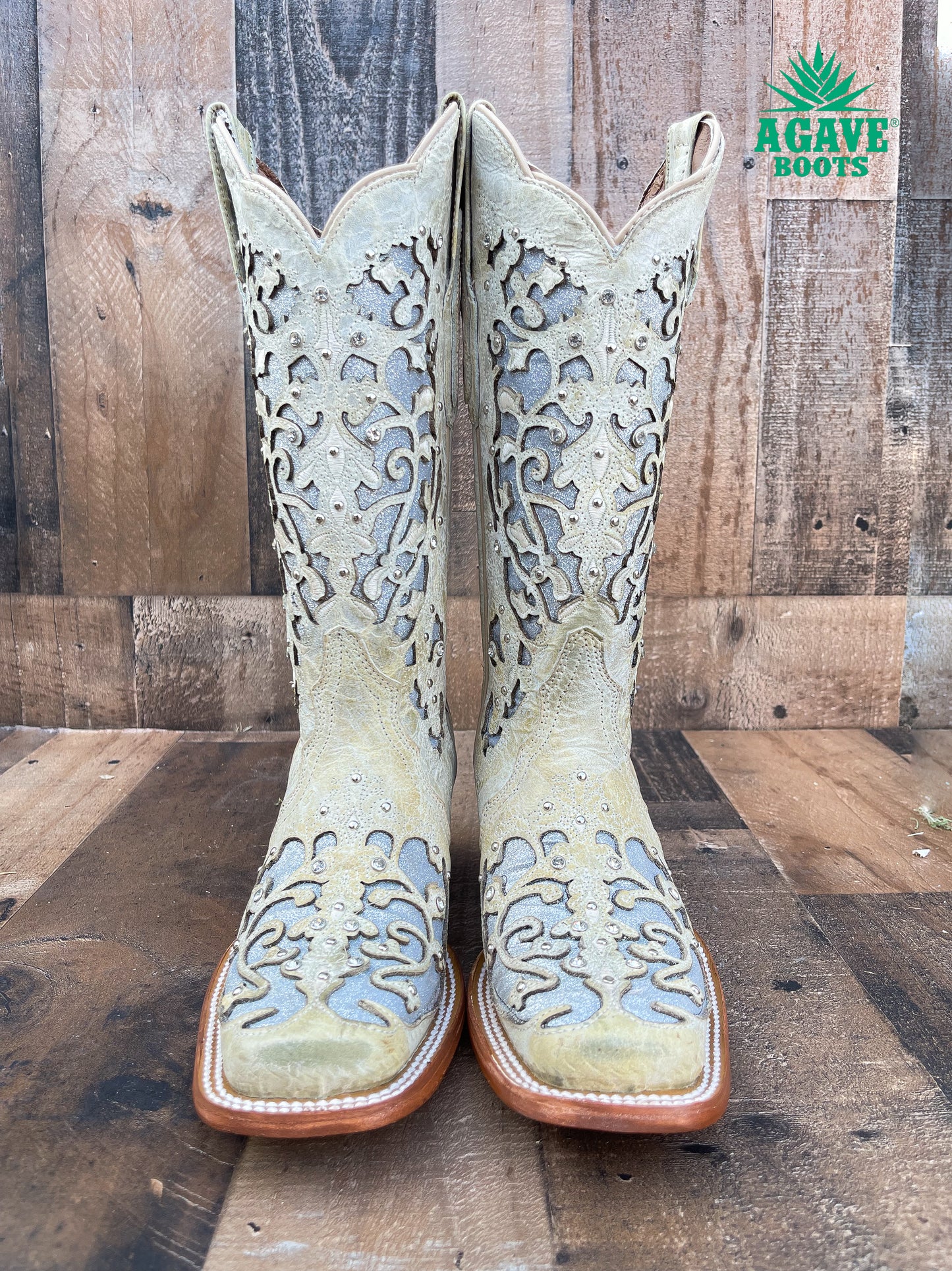 Cowboy Boot Clarissa Heiser White