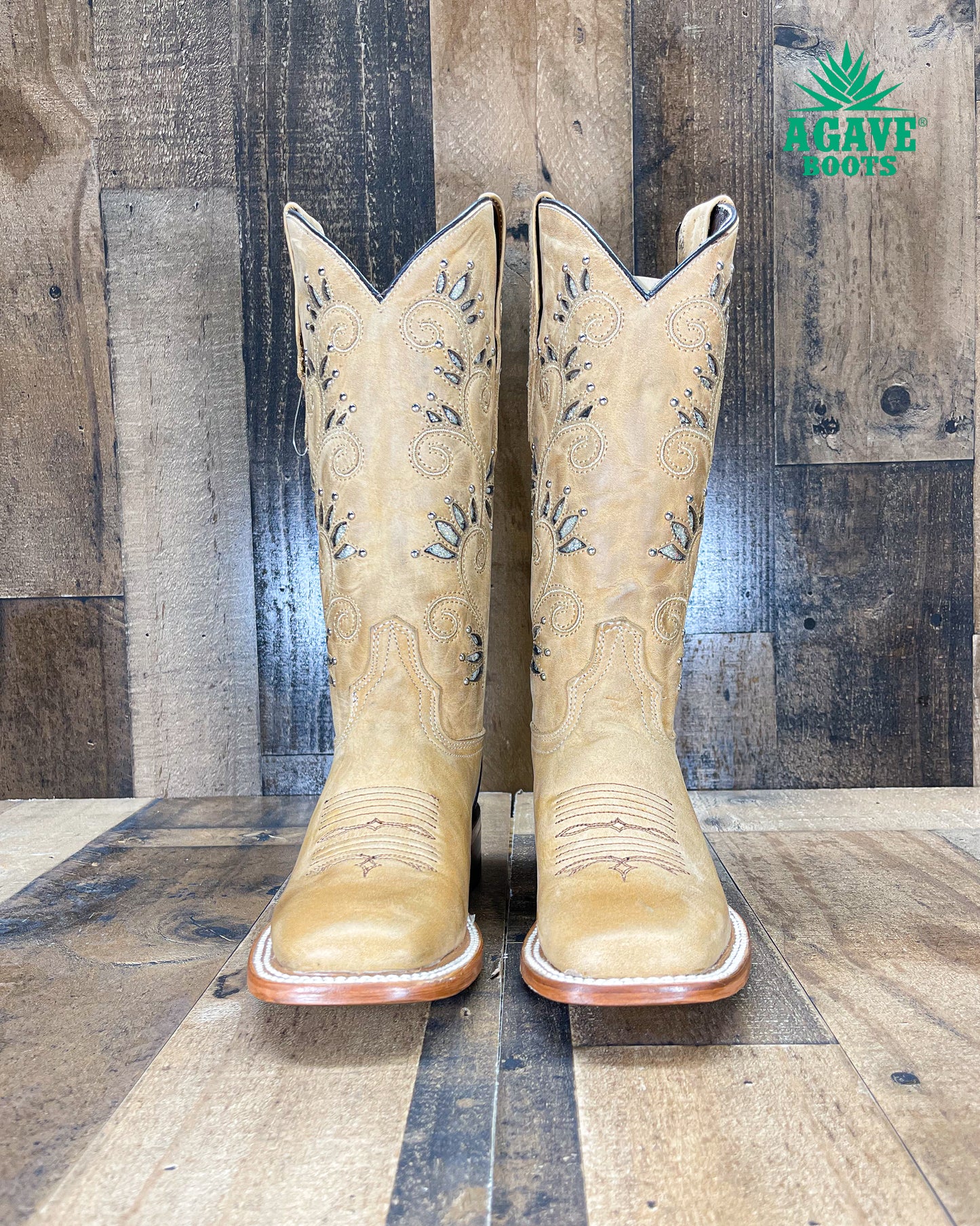 "WENDY" | WOMEN SQUARE TOE BOOTS