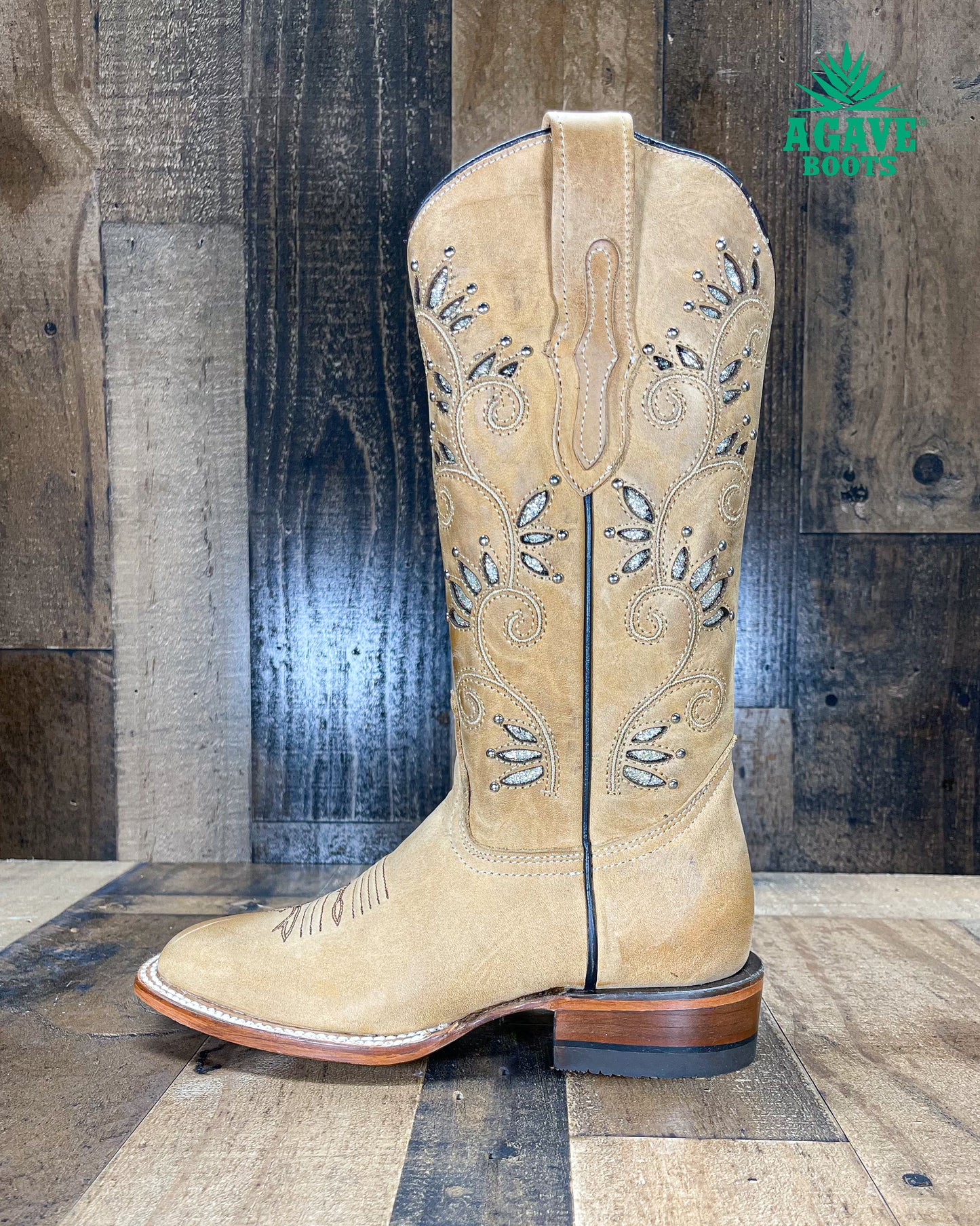 "WENDY" | WOMEN SQUARE TOE BOOTS