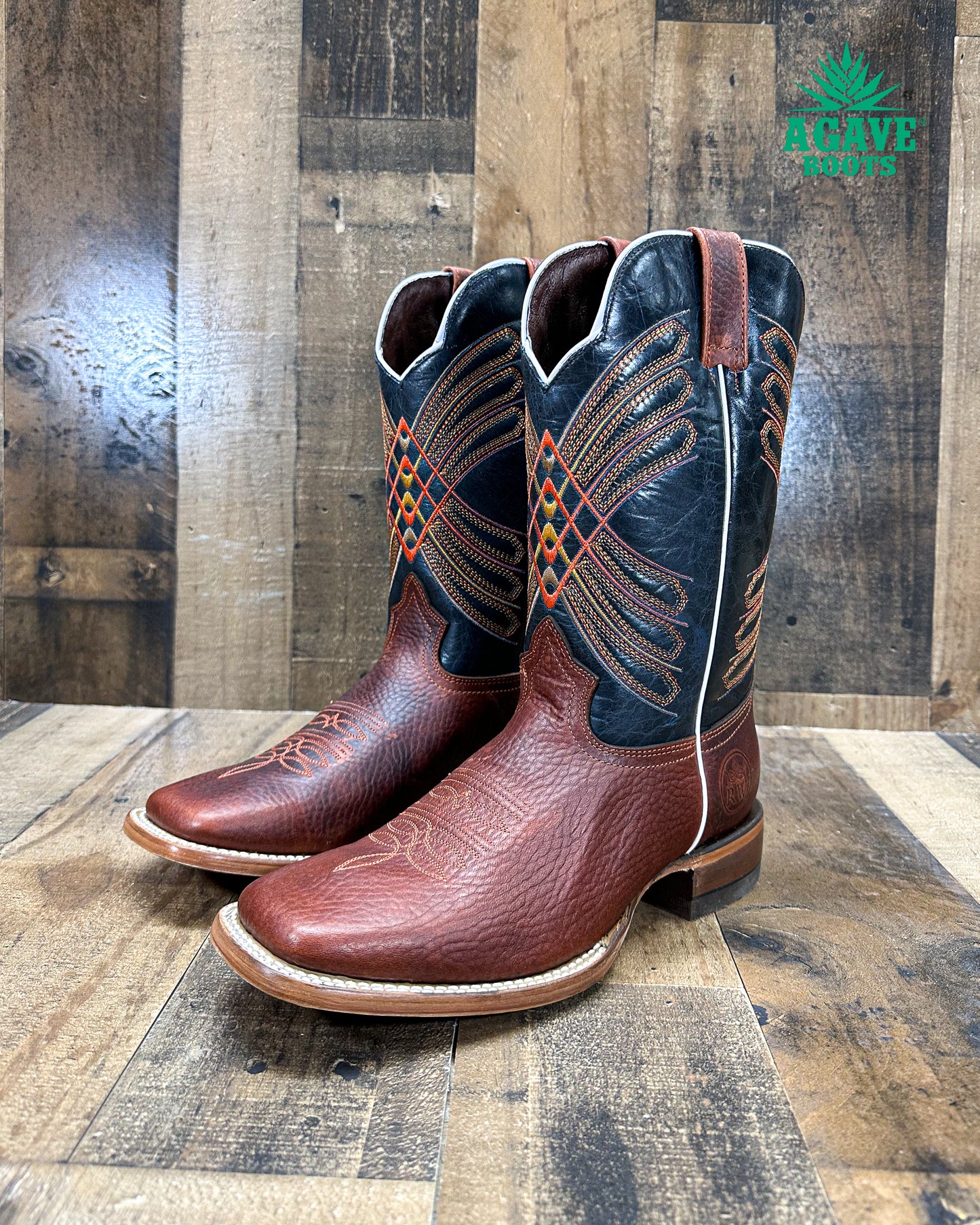 LAVA "SHEDRON" | MEN SQUARE TOE WESTERN COWBOY BOOTS