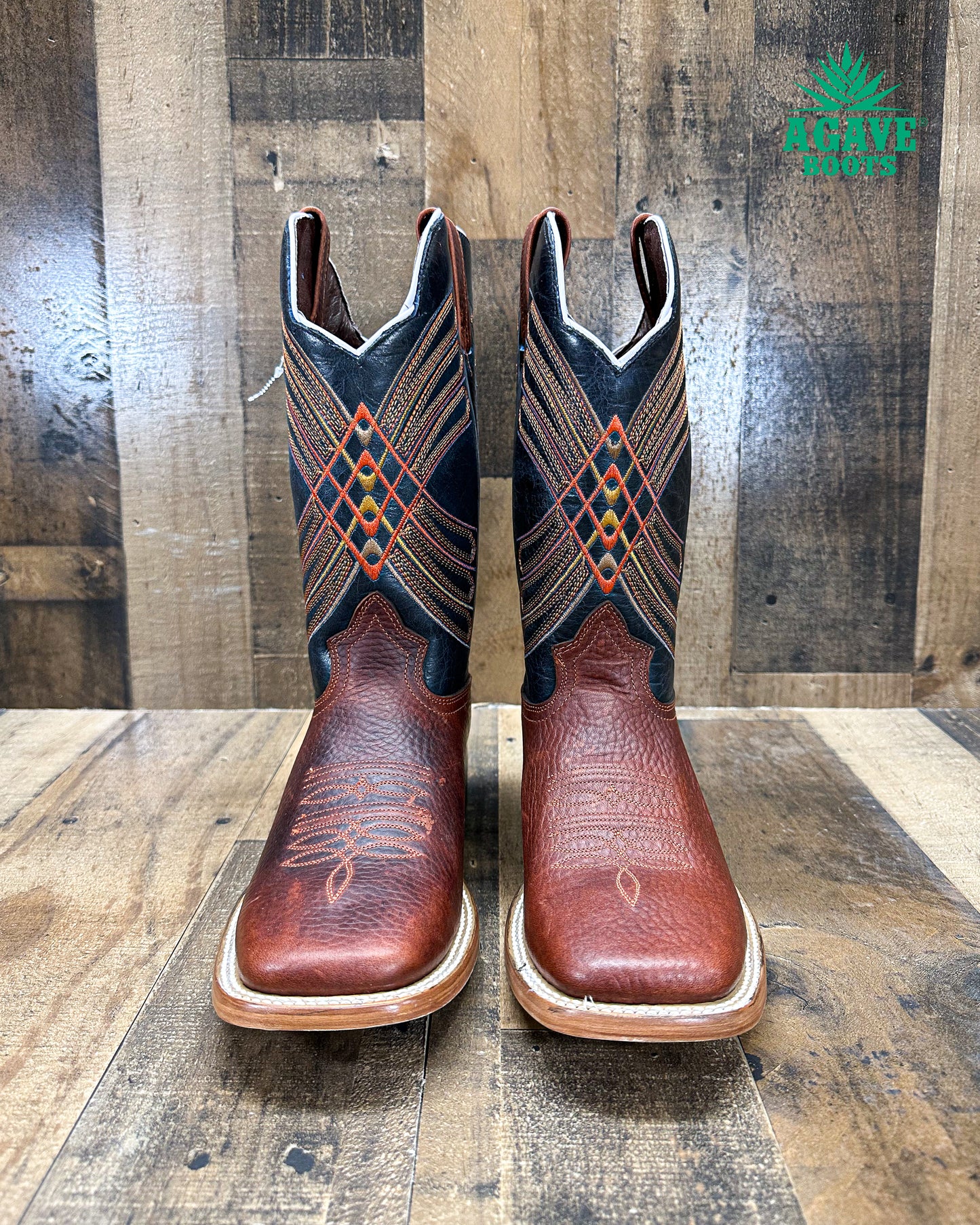 LAVA "SHEDRON" | MEN SQUARE TOE WESTERN COWBOY BOOTS