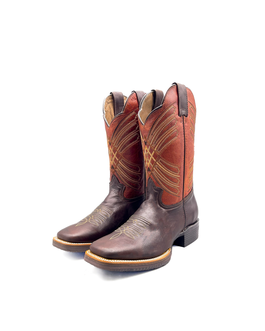 Cowboy Boot Espresso Cognac