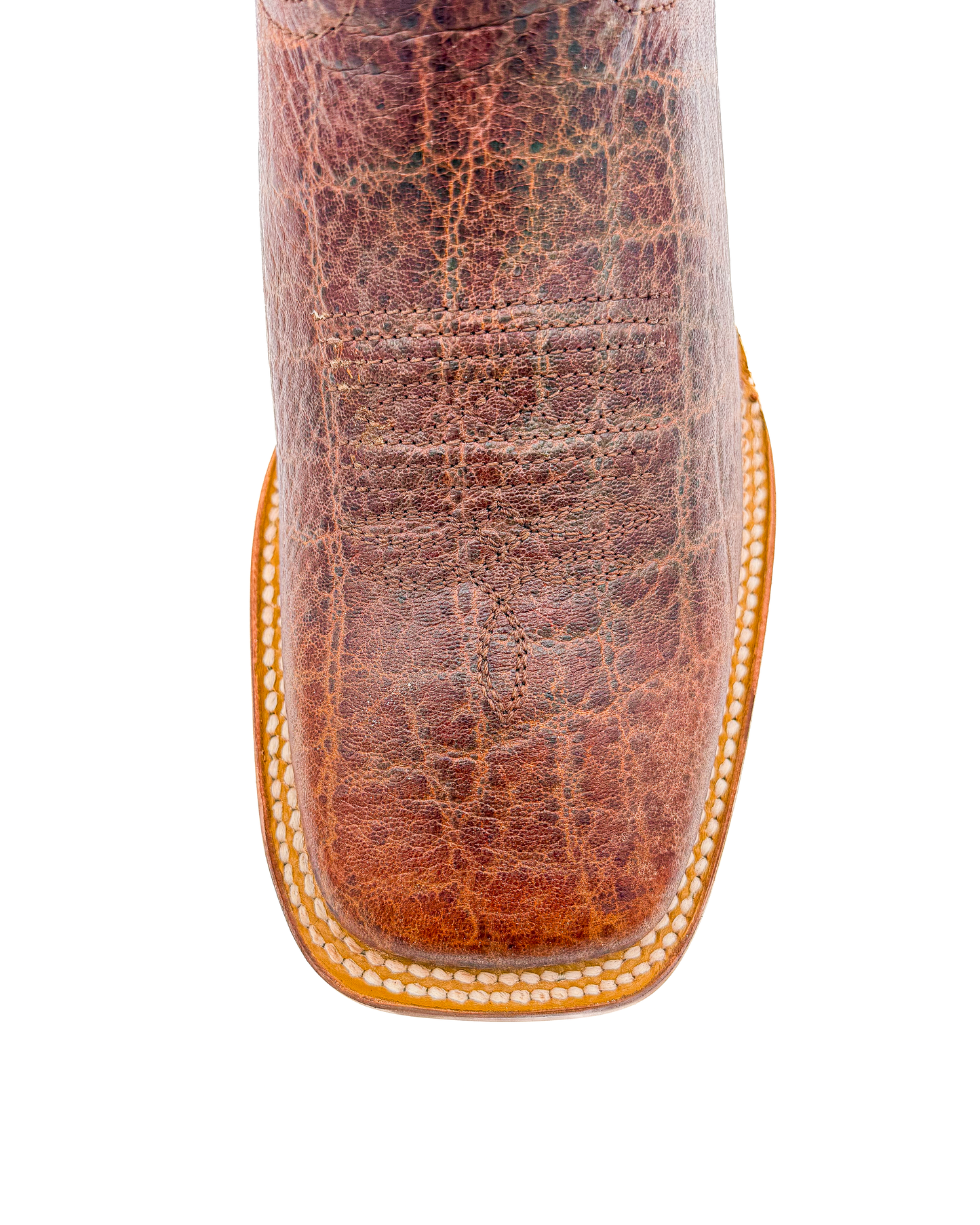 Cowboy Boot Elephant Light Brown Rubber Sole
