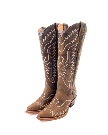 Cowboy Boot Tall Light Brown