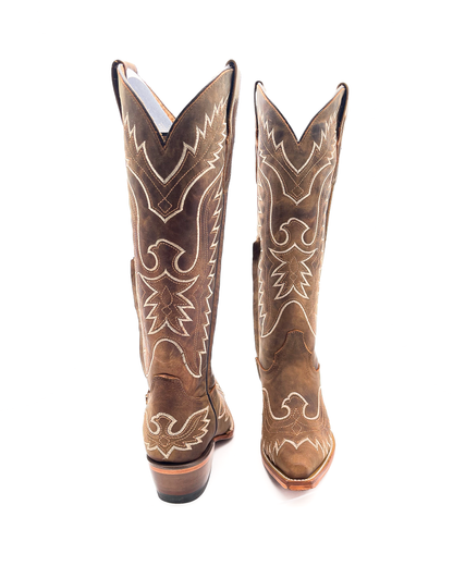 Cowboy Boot Tall Light Brown