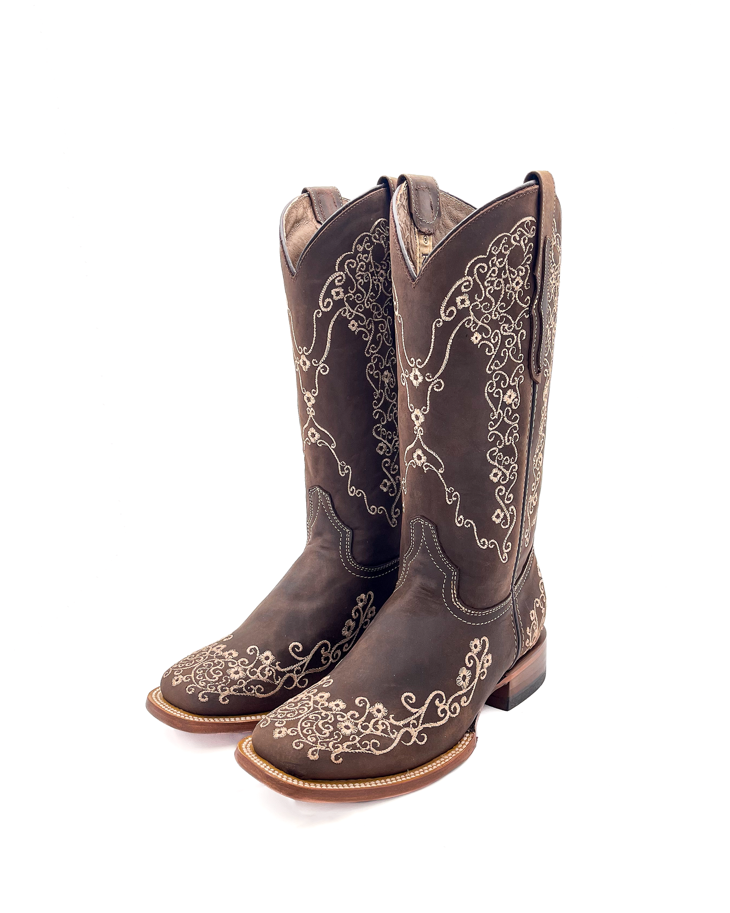 Cowboy Boot Madrid Crazy Brown