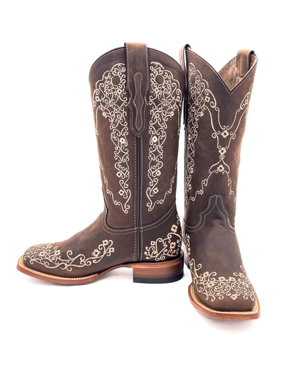 Cowboy Boot Madrid Crazy Brown