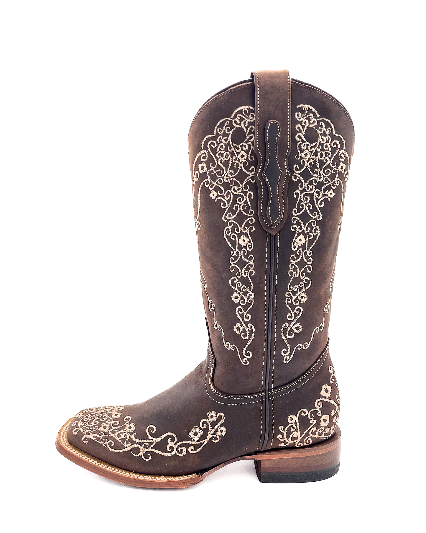 Cowboy Boot Madrid Crazy Brown