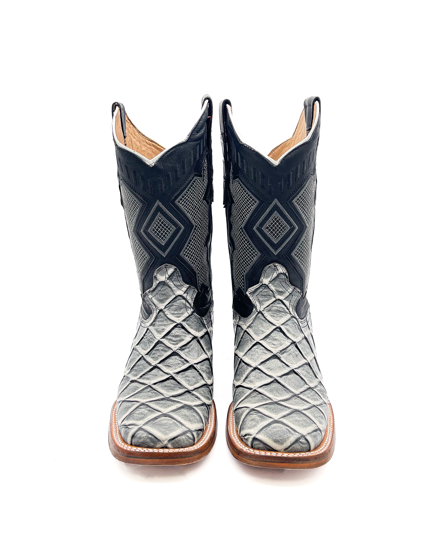 Cowboy Boot Gray Bass Pirarucu