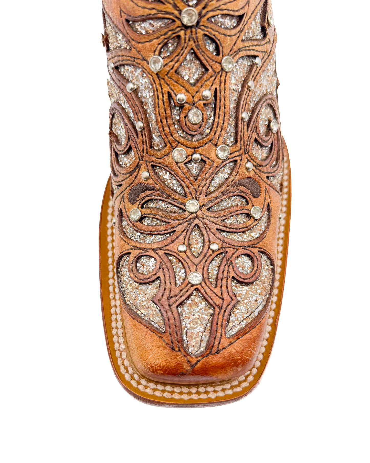 Cowboy Boot Miranda Gold Light Brown
