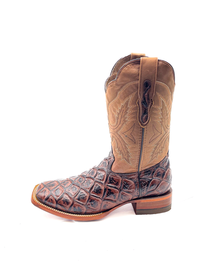 Cowboy Boot Brown Pirarucu Fish