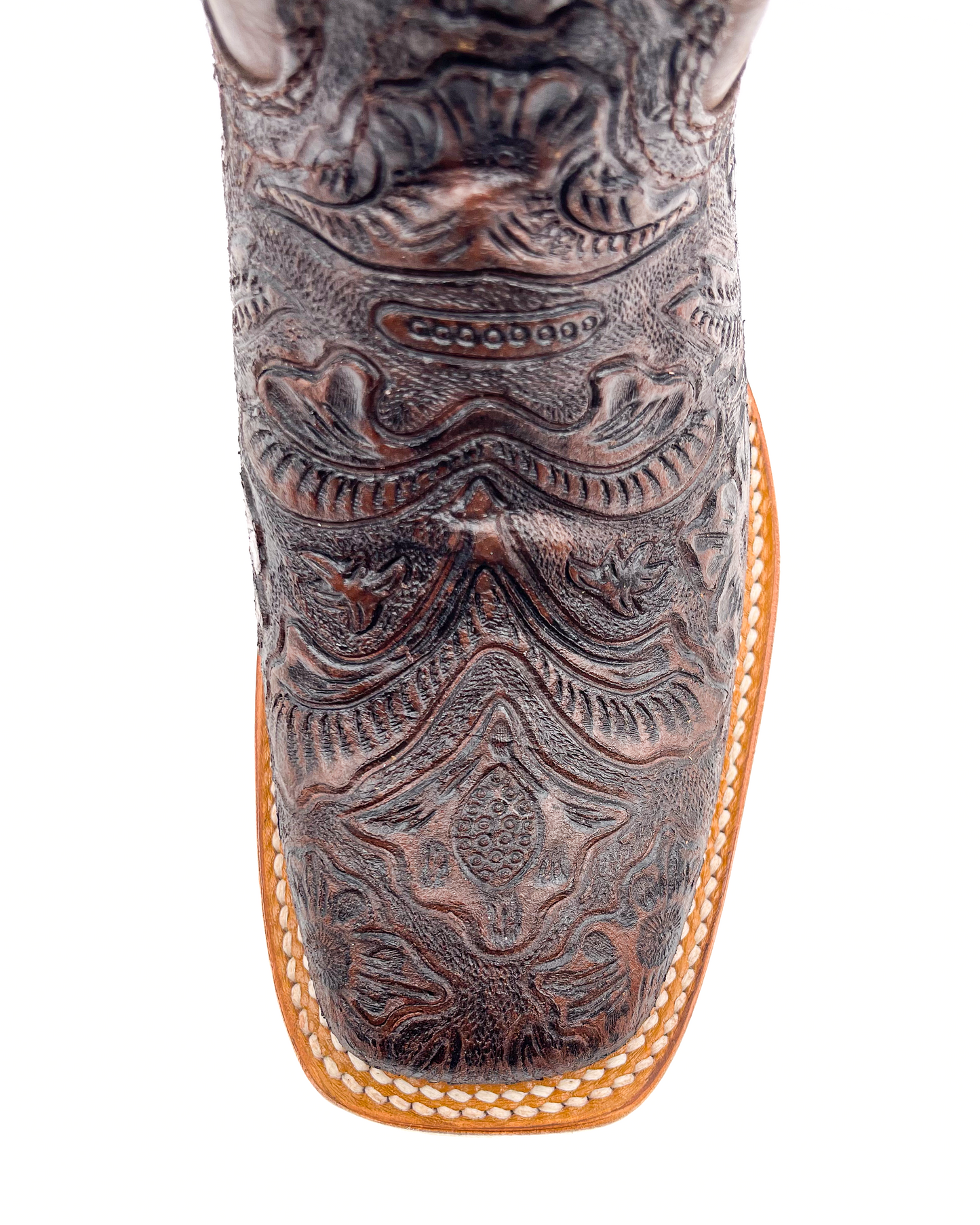 Cowboy Boot Tania Brown Tooled