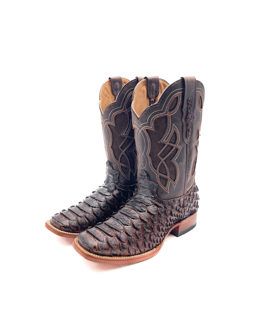 Cowboy Boot Brown Phyton