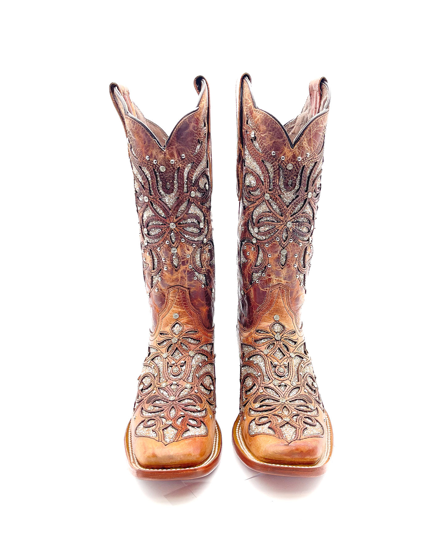 Cowboy Boot Miranda Gold Light Brown