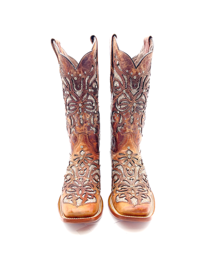 Cowboy Boot Miranda Gold Light Brown