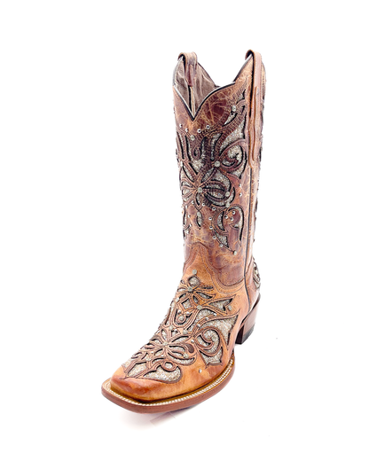 Cowboy Boot Miranda Gold Light Brown