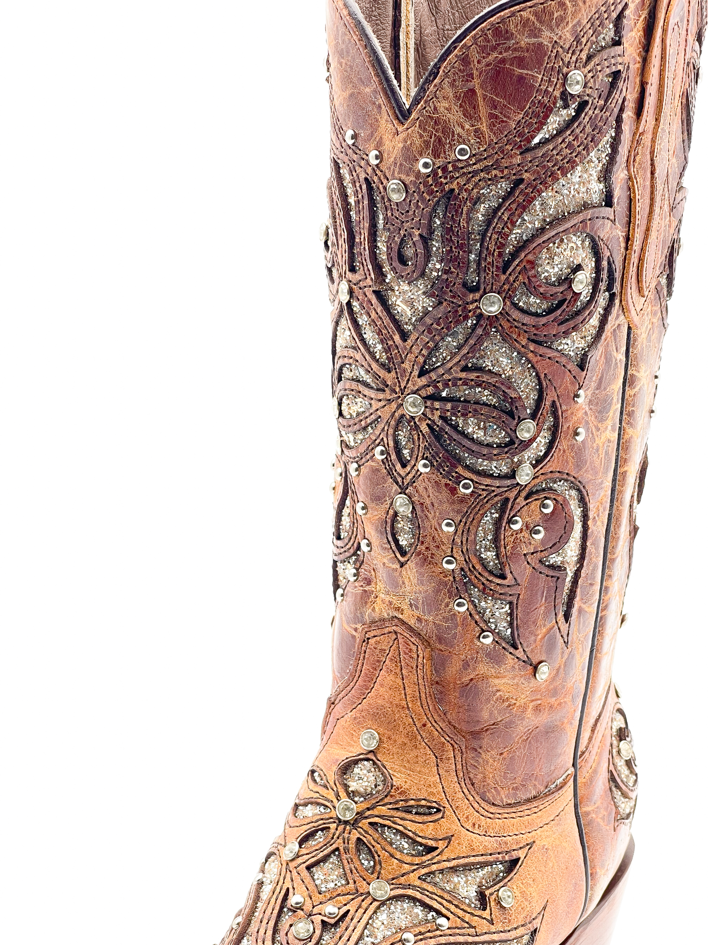 Cowboy Boot Miranda Gold Light Brown