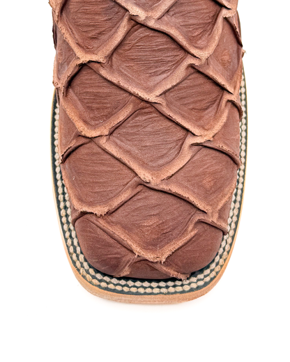 Cowboy Boot Brown Pirarucu Bass