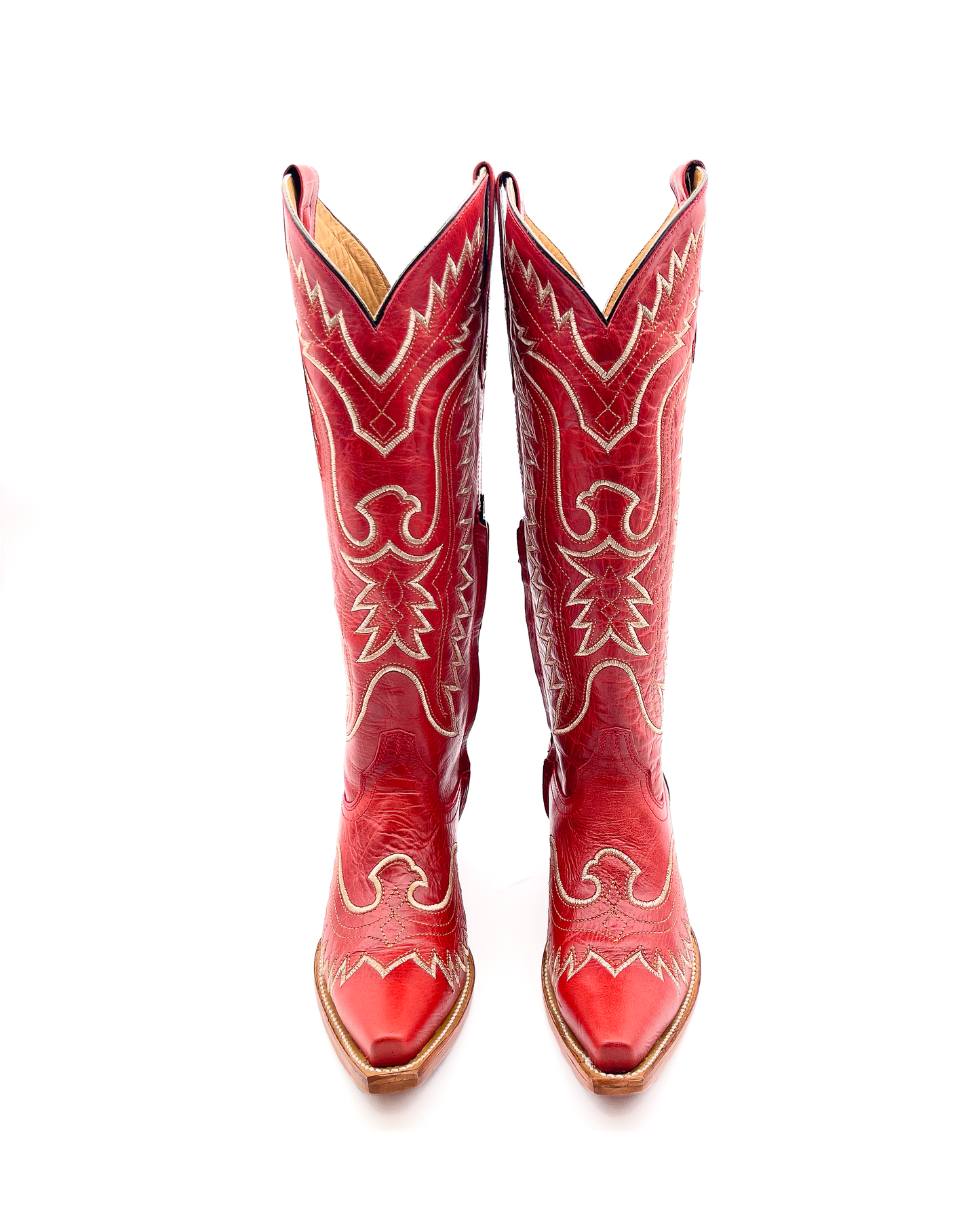 Cowboy Boot Tall Red