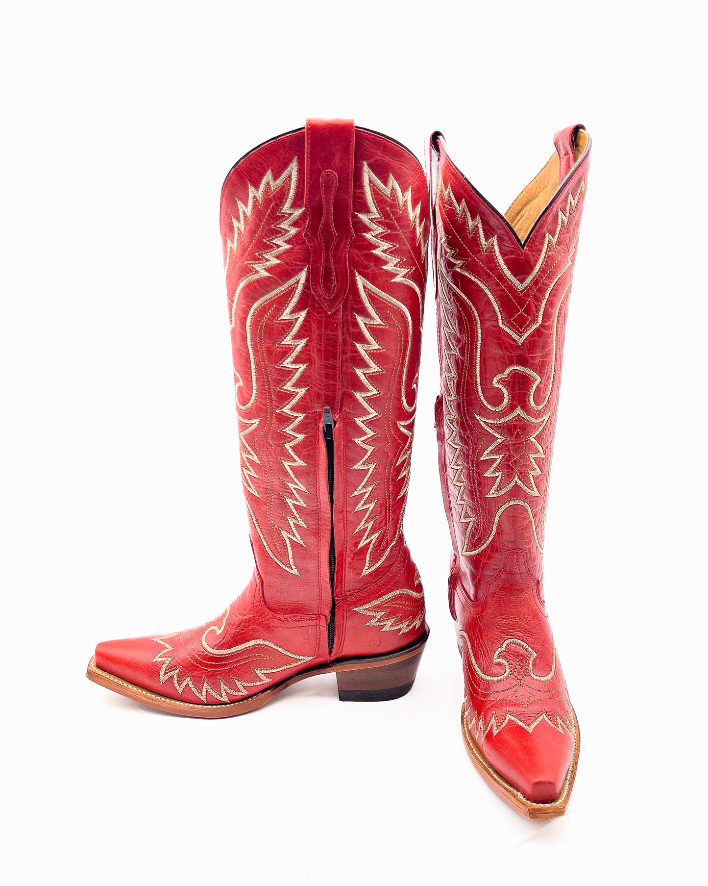 Cowboy Boot Tall Red