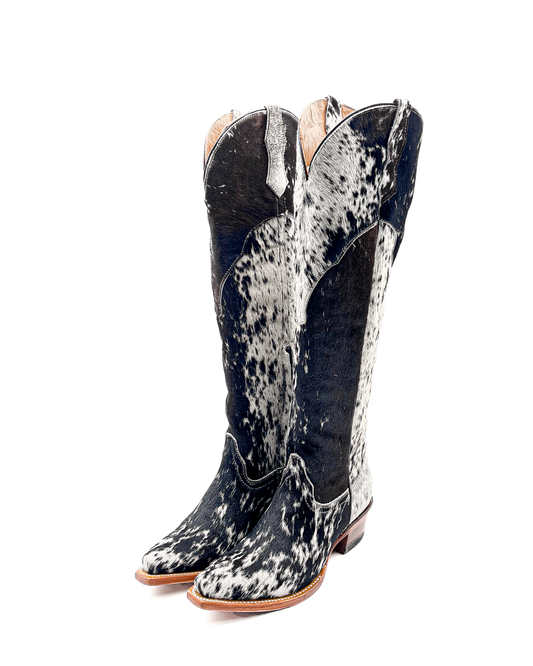 Cowboy Boot Cowhide Tall Snip