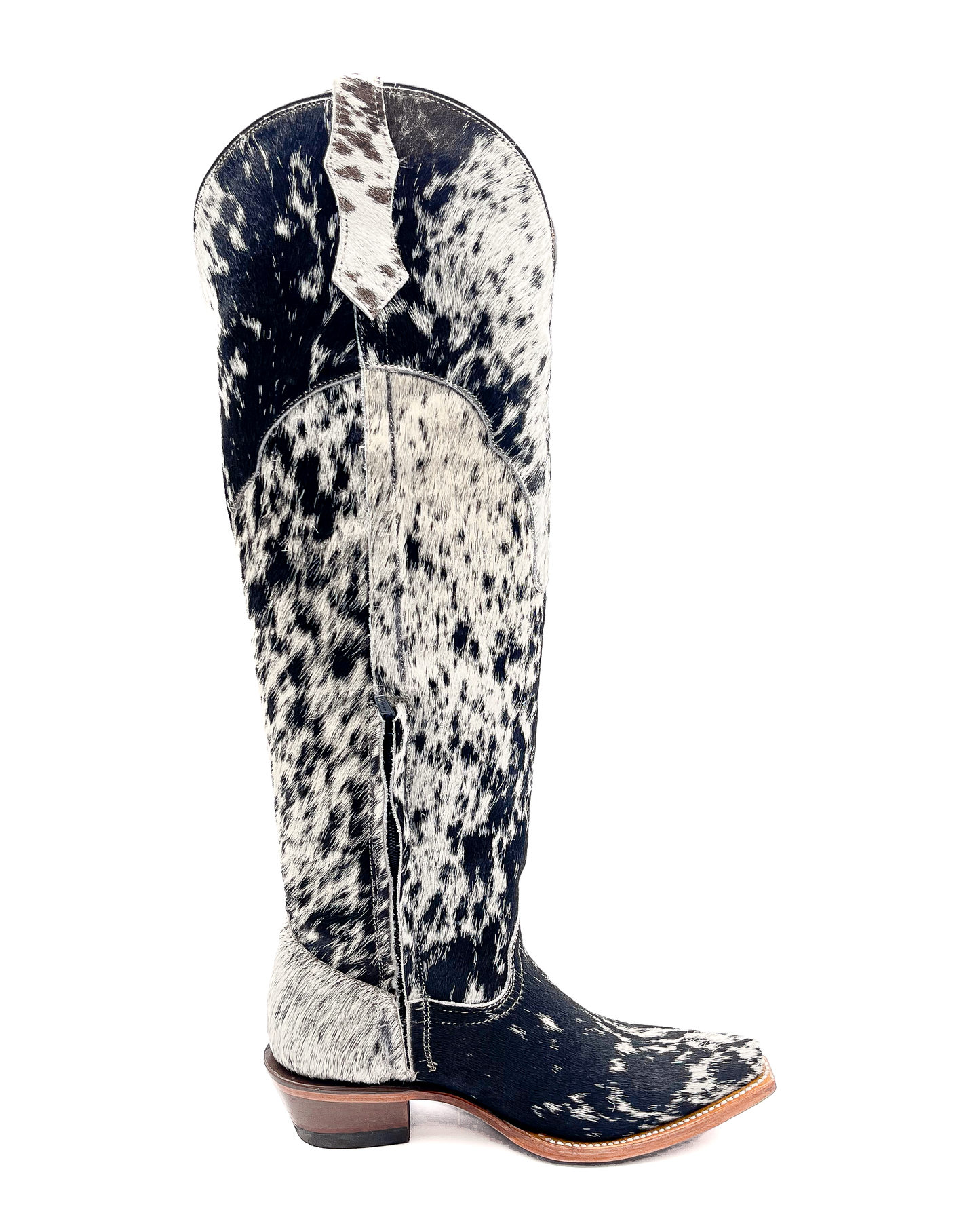 Cowboy Boot Cowhide Tall Snip