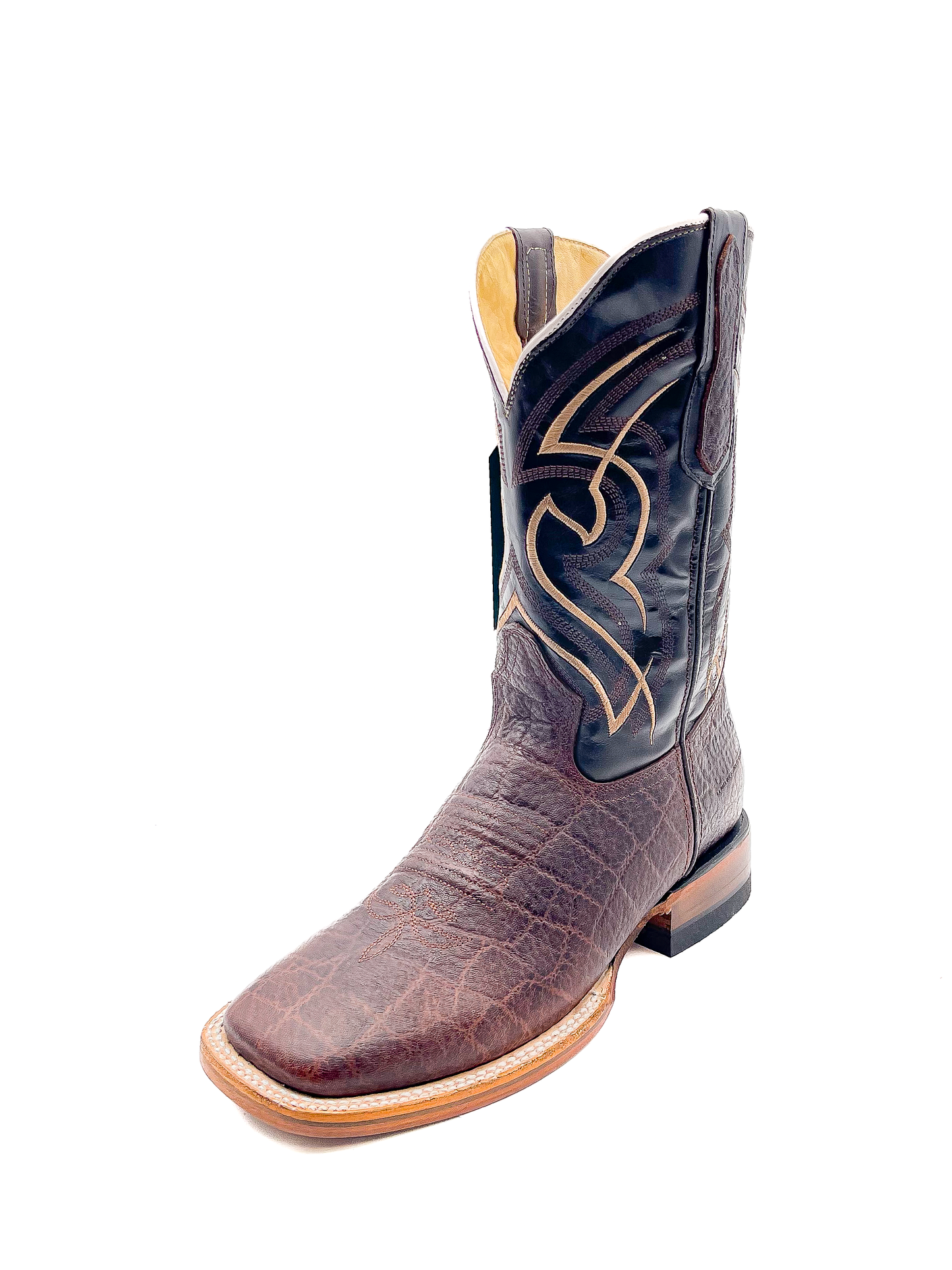 Cowboy Boot Elephant Brown